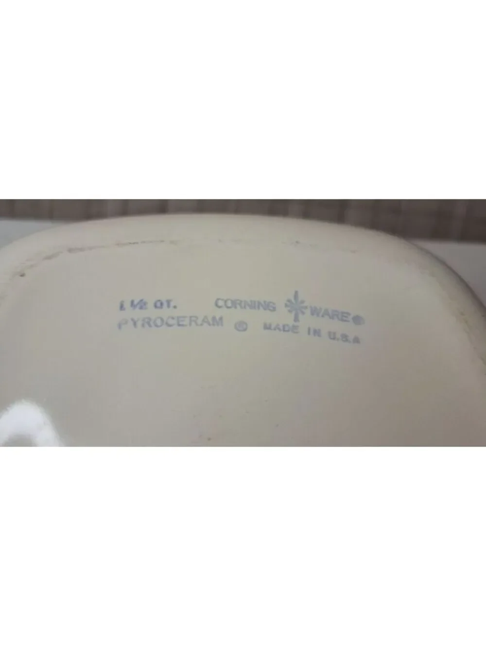 Vintage 1960's Corning Ware Blue Cornflower Casserole Dish w/ Lid 1.5 Qt